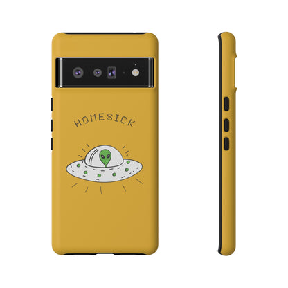 Funny UFO Google Pixel Cases Homesick Sci-Fi Design