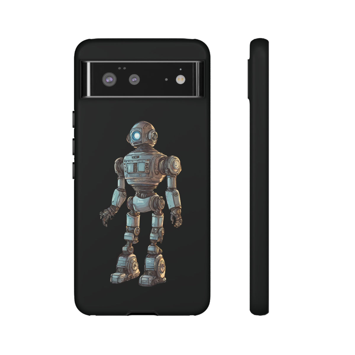 Space Art Robot Pixel Cases Tough Google Pixel Mobile Cases