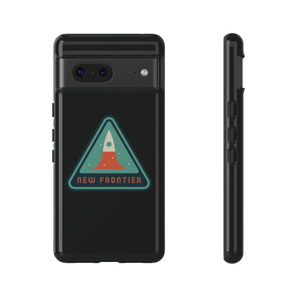 Retro Sci-Fi Google Pixel Cases | New Frontier Retro Sign