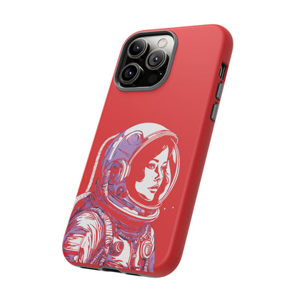 Duotone SpaceGirl SpaceArt Tough iPhone Mobile Cases