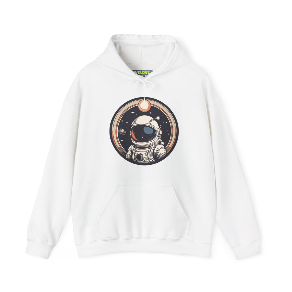 Welcome To Space Age Astronaut Spaceart Sci-Fi Hoodie-welovescifi.net