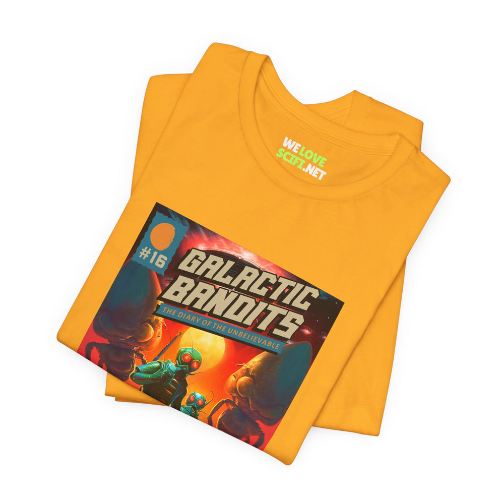 Galactic Bandits Retro Sci-Fi T-Shirt-welovescifi.net