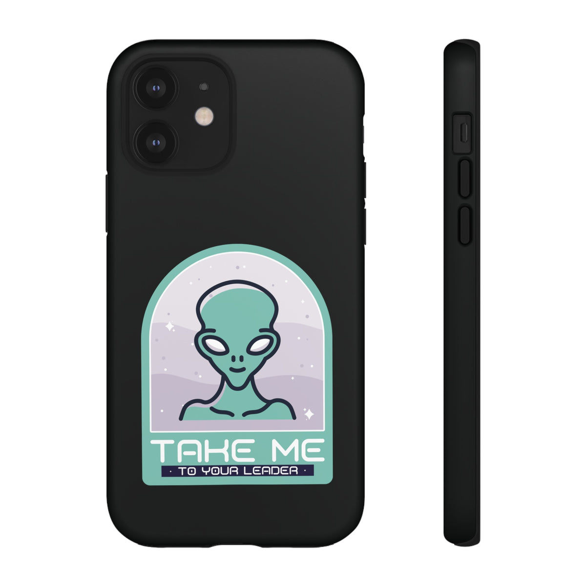 Take Me to Your Leader Sci-Fi Mobile Cover