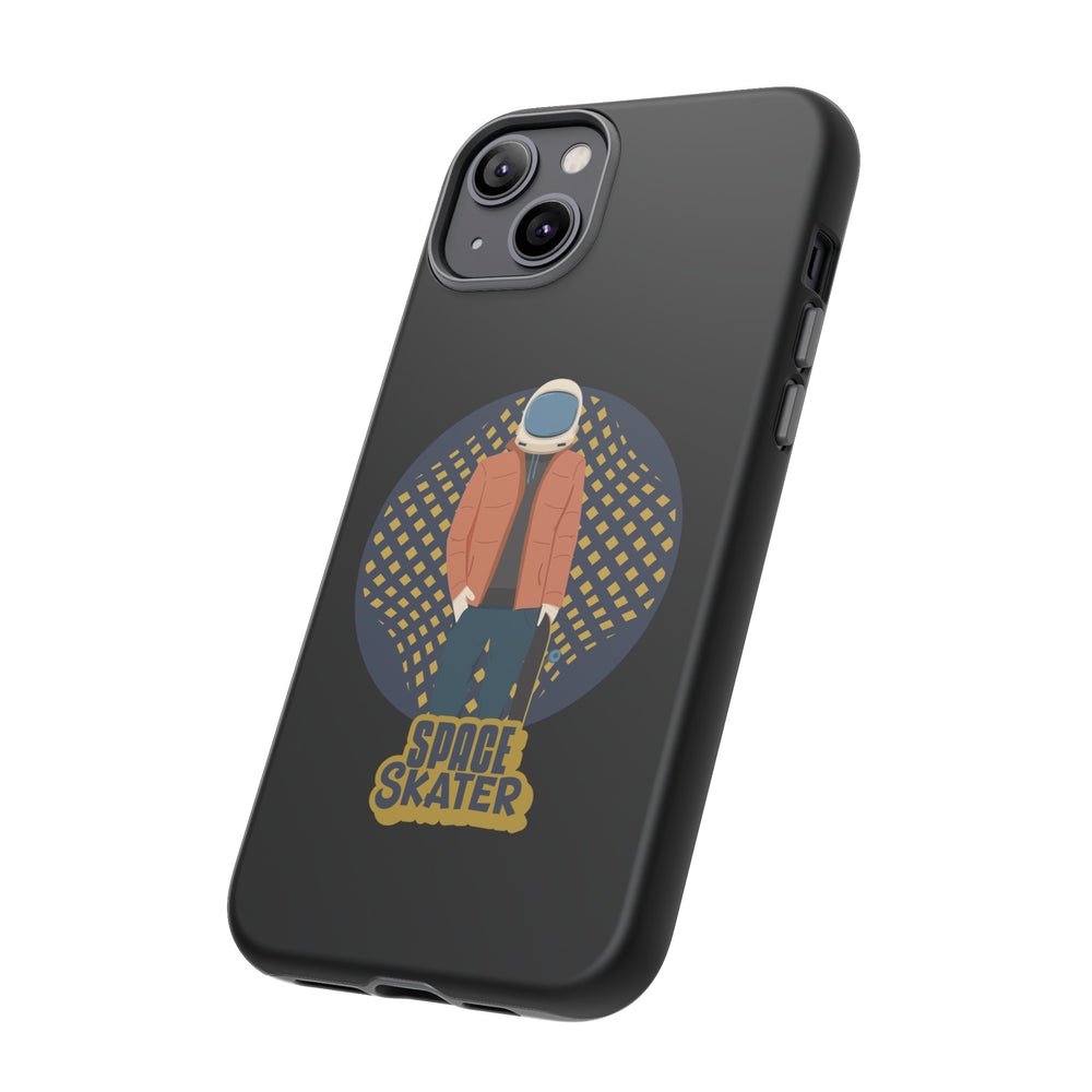 Space Skater Astronaut Sci-Fi Tough iPhone Mobile Cases