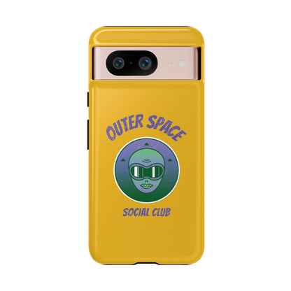 Outer Space Club Sci-Fi Tough Google Pixel Mobile Cases