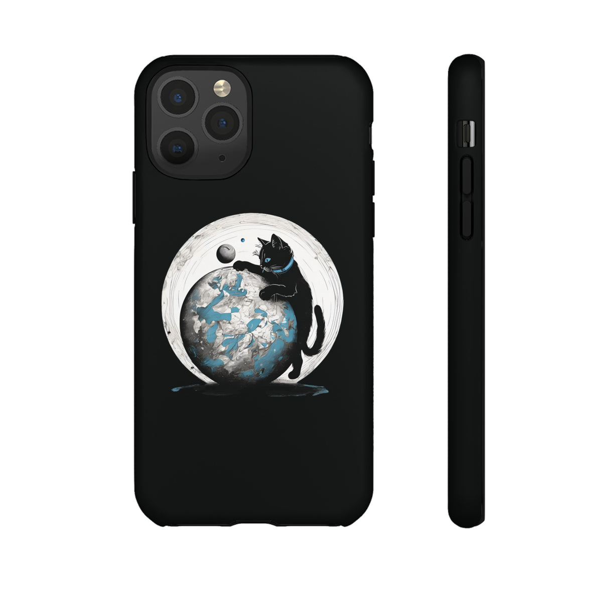 Space Player Cat Tough iPhone Mobile Cases - We Love SciFi