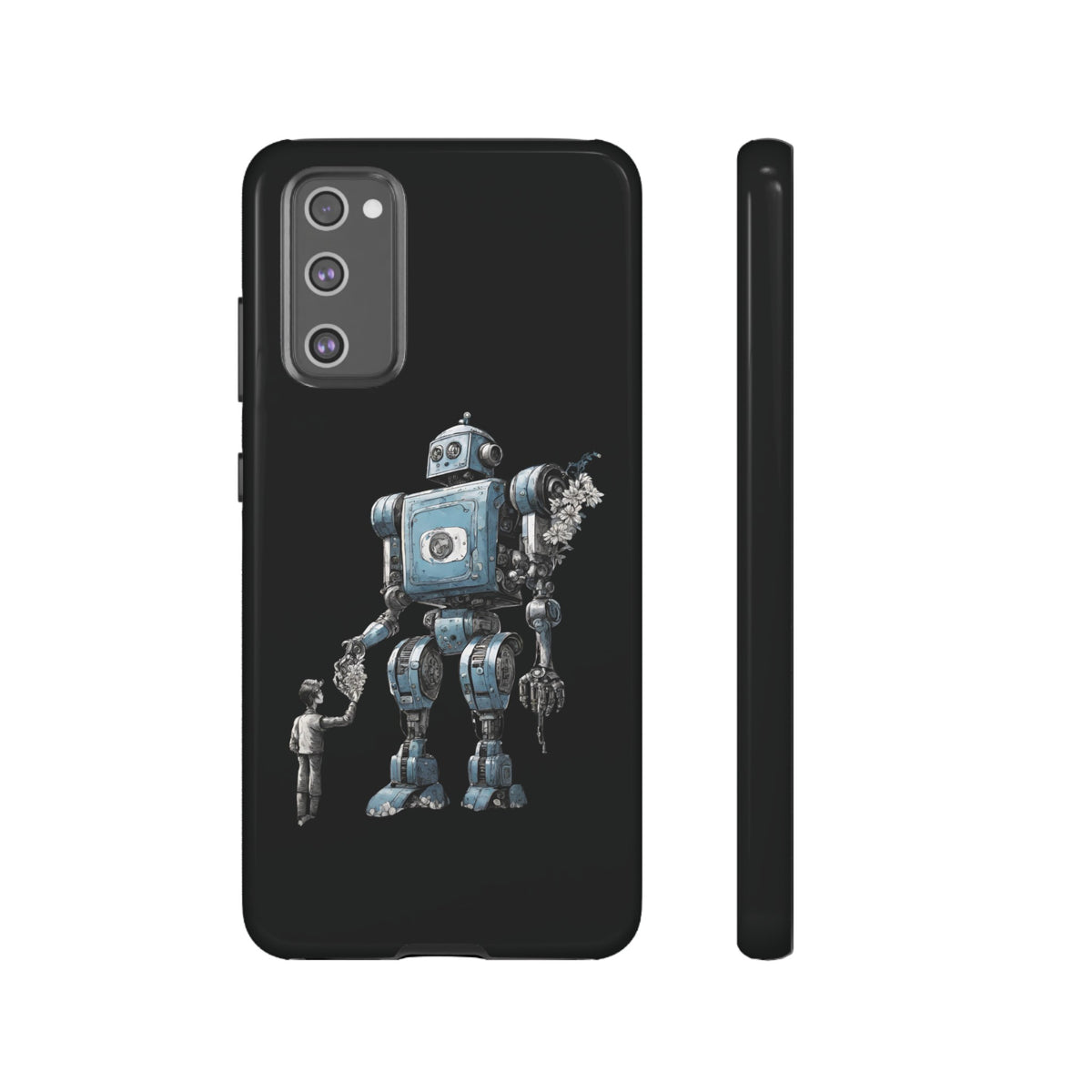 Robot Space Art Samsung Galaxy Case: Tough & Stylish