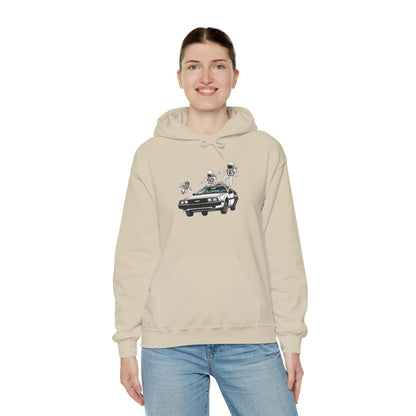 Party in a Delorean Astronaut Sci-Fi Hoodie We Love SciFi