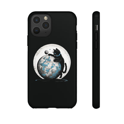 Space Player Cat Tough iPhone Mobile Cases - We Love SciFi