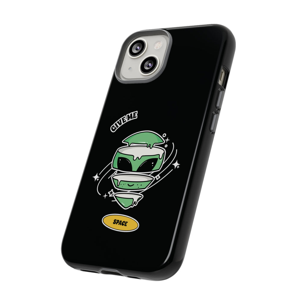 Space Funny UFO Sci-Fi Tough iPhone Mobile Cases-welovescifi