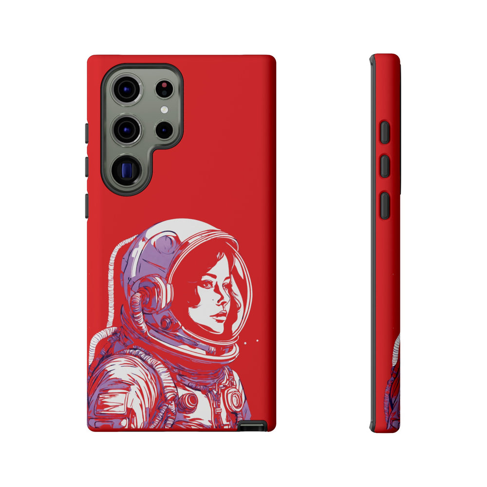 Duotone SpaceGirl SpaceArt Tough Samsung Galaxy Mobile Cases