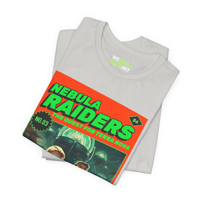 Nebula Raiders Retro Sci-Fi T-Shirt | Retro Sci-Fi T-Shirt