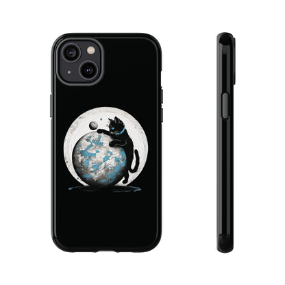 Space Player Cat Tough iPhone Mobile Cases - We Love SciFi