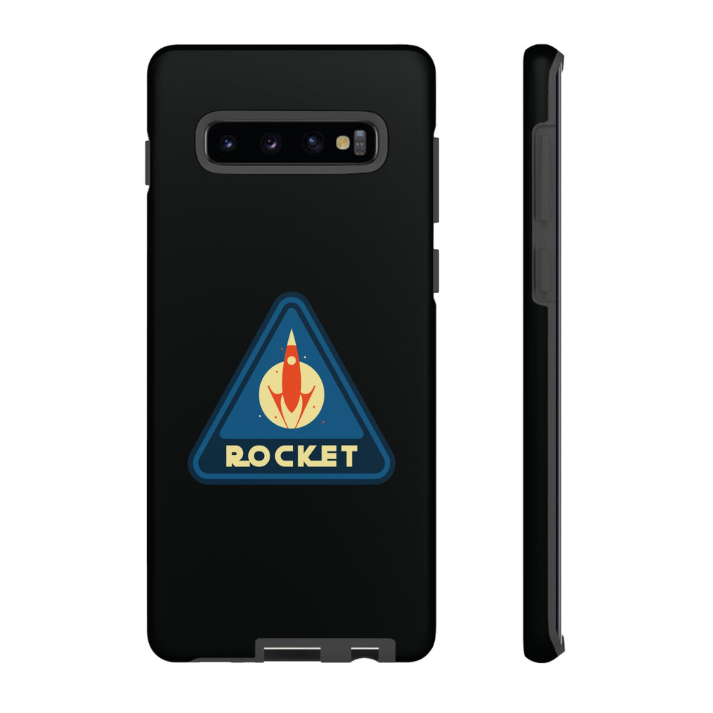 Retro Sci Fi Phone Case | Rocket Retro Sign Samsung Galaxy