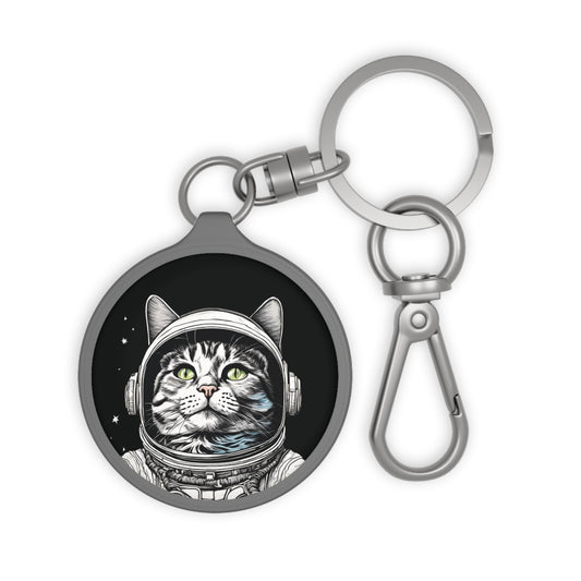 Astronaut Cat Keyring Tag-welovescifi.net