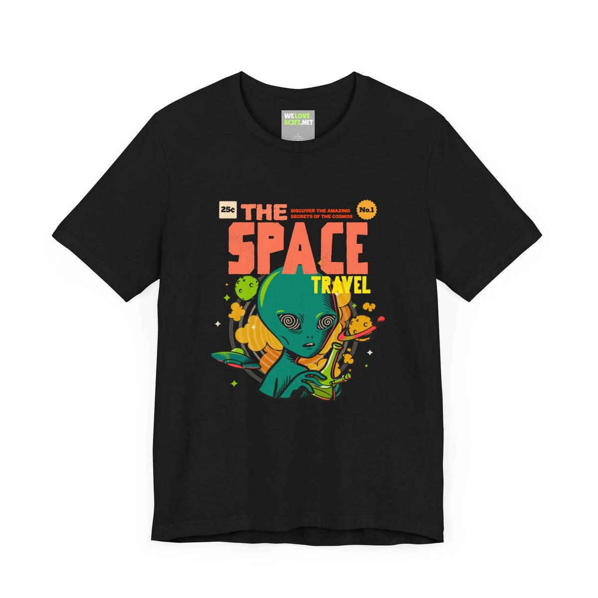 Retro Sci Fi T-Shirt The Space Travel Comic Tee WeLoveSciFi