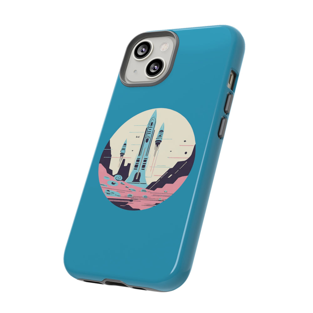 Space Art iPhone Case - Tough Sci-Fi Mobile Cover | Liftoff