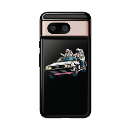 Delorean party astronaut Google Pixel mobile cases