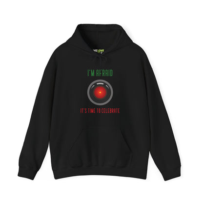 I’m Afraid Funny HAL9000 Christmas Unisex Hoodie-welovescifi.net