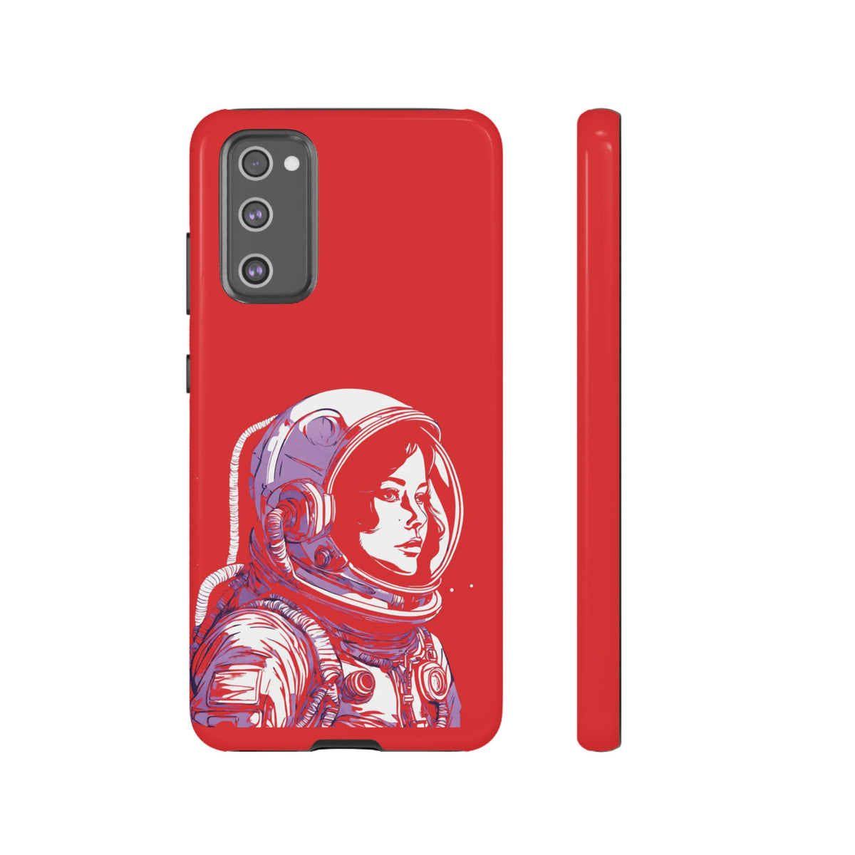 Duotone SpaceGirl SpaceArt Tough Samsung Galaxy Mobile Cases