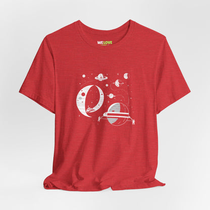 Space Station T-Shirt | No283 Sci-Fi Space Art Tee