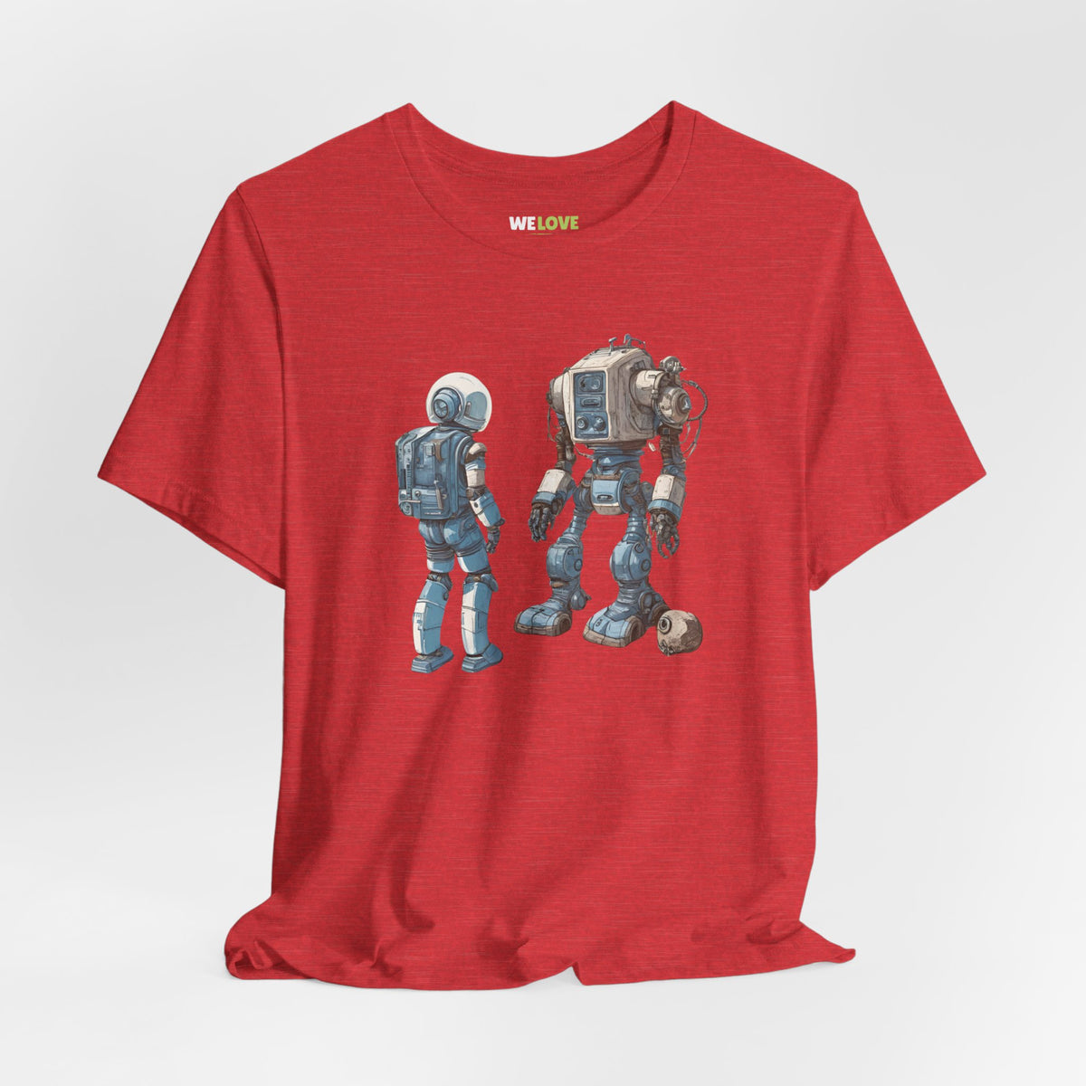 sci-fi t-shirt-Party Robot Sci-Fi T-Shirt-welovescifi.net