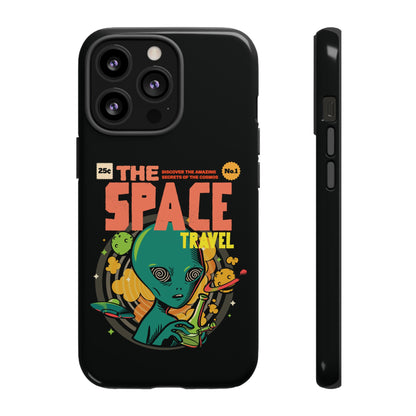 Sci-Fi Phone Case | Space Travel Comic UFO iPhone Cover