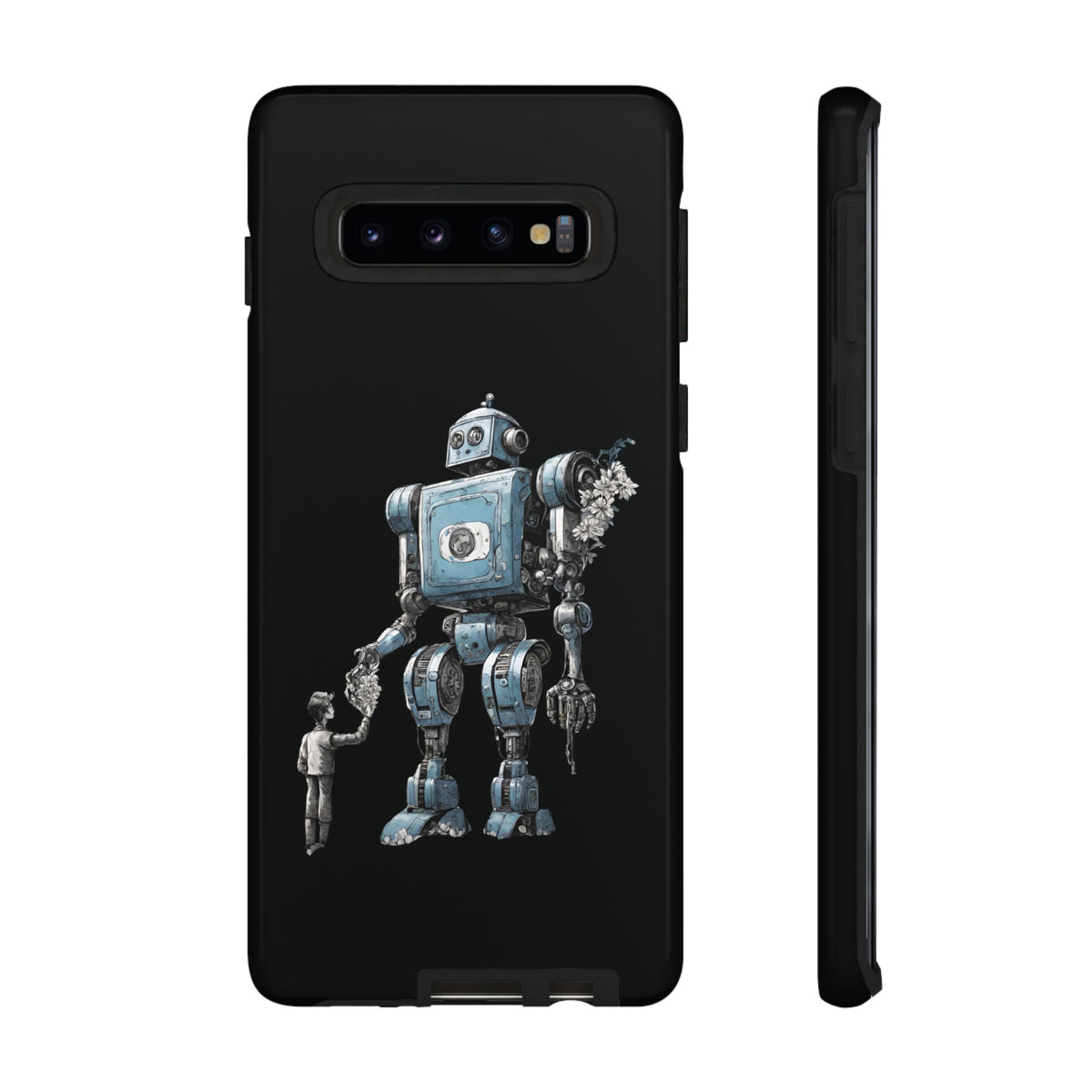 Robot Space Art Samsung Galaxy Case: Tough & Stylish