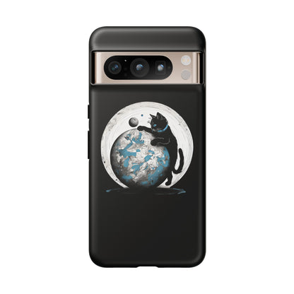 Spaceplayer Cat Tough Google Pixel Mobile Cases