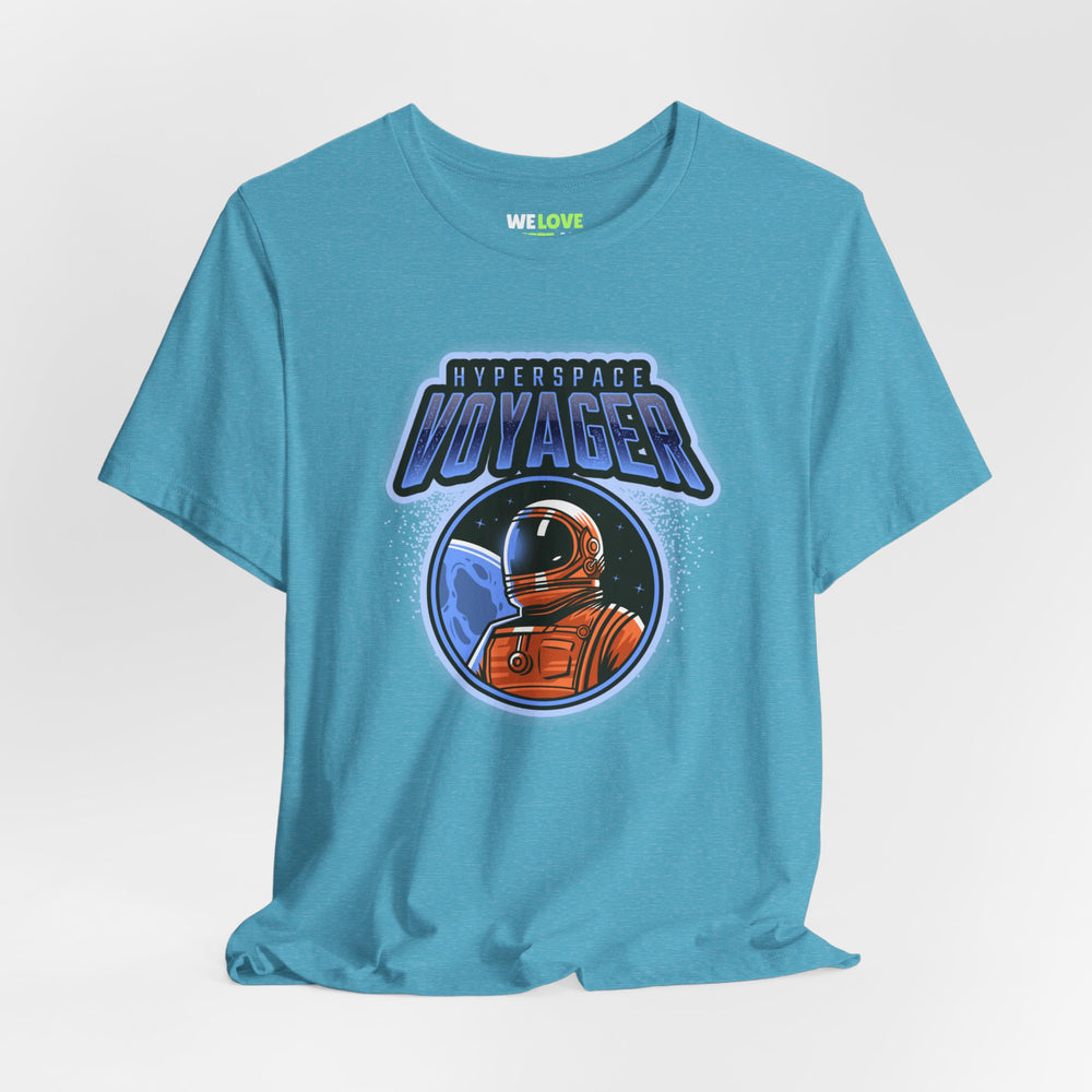 Hyperspace Voyager T-Shirt Sci-Fi Astronaut Tee WeLoveSciFi