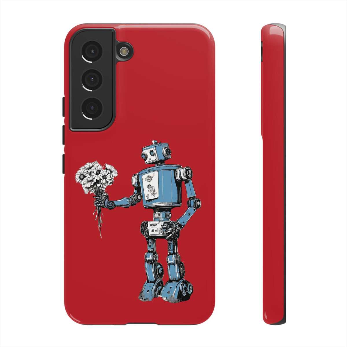 Maybe Baby Robot SpaceArt Tough Samsung Galaxy Mobile Cases