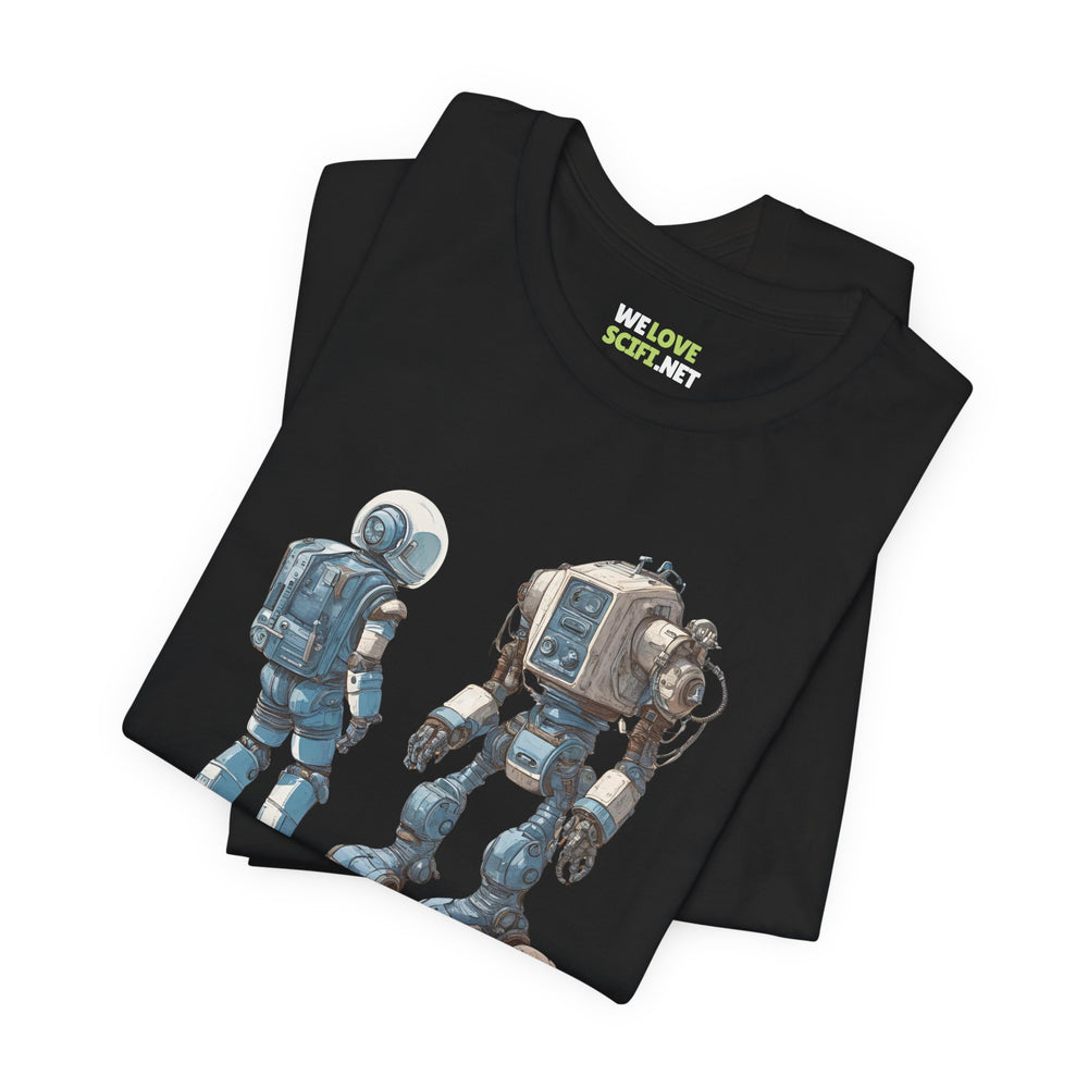 sci-fi t-shirt-Party Robot Sci-Fi T-Shirt-welovescifi.net