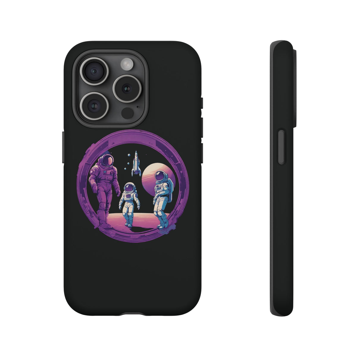 Family Business SpaceArt Sci-Fi Tough iPhone Mobile Cases