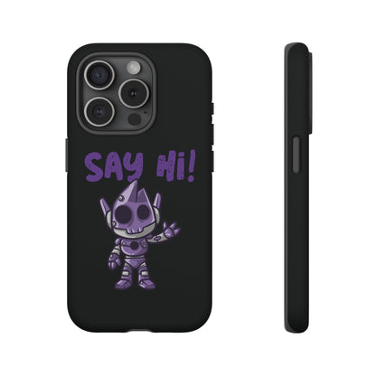 Funny UFO iPhone Cases | Say Hi Sci-Fi Tough Mobile Covers