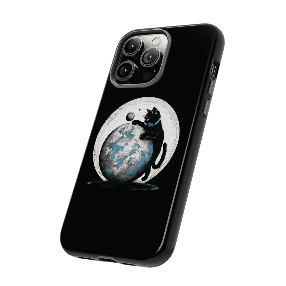 Space Player Cat Tough iPhone Mobile Cases - We Love SciFi