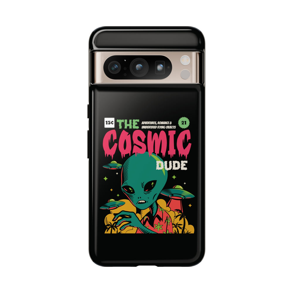 Comic Sci-Fi Mobile Cases | Cosmic Dude Google Pixel Cover