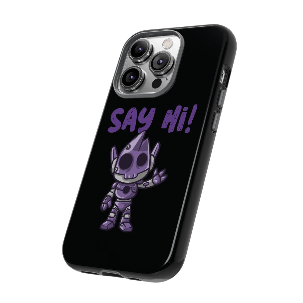 Funny UFO iPhone Cases | Say Hi Sci-Fi Tough Mobile Covers