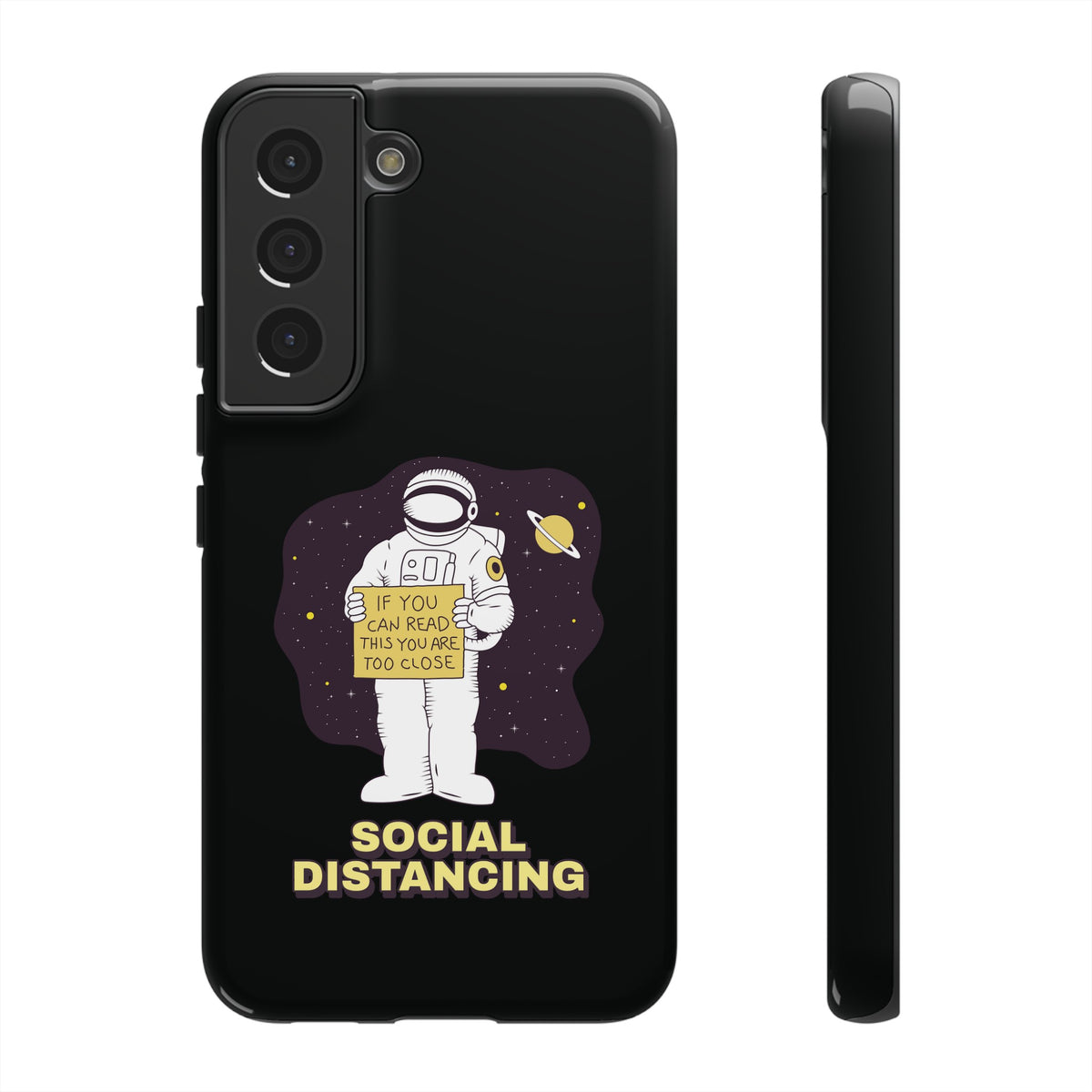 Social Distancing Astronaut Mobile Case