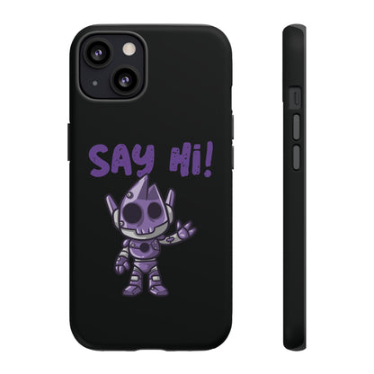 Funny UFO iPhone Cases | Say Hi Sci-Fi Tough Mobile Covers