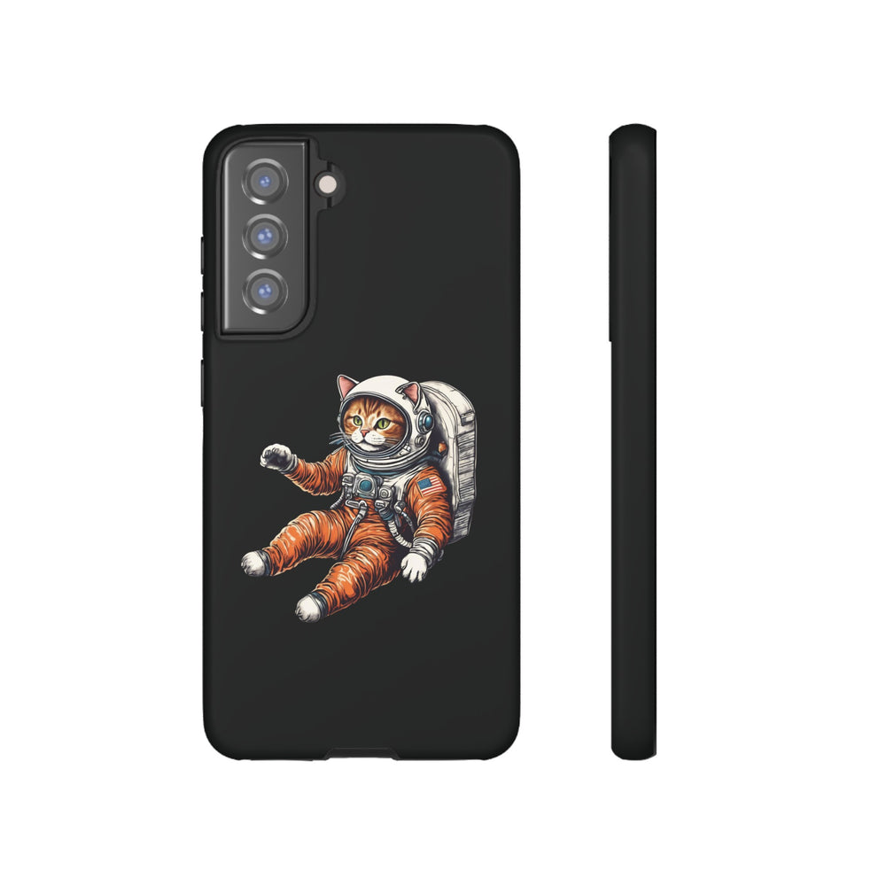 Redhead Spacecat Samsung Galaxy Cases | Mobile Covers