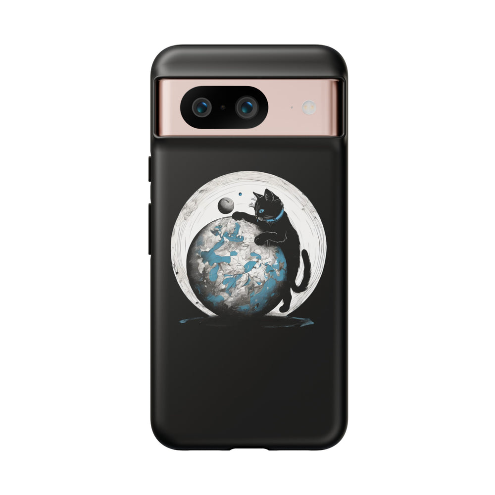 Spaceplayer Cat Tough Google Pixel Mobile Cases