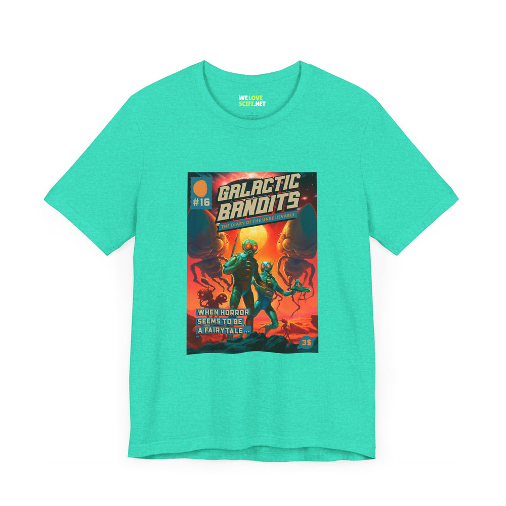 Galactic Bandits Retro Sci-Fi T-Shirt-welovescifi.net