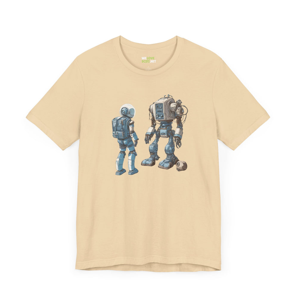 sci-fi t-shirt-Party Robot Sci-Fi T-Shirt-welovescifi.net