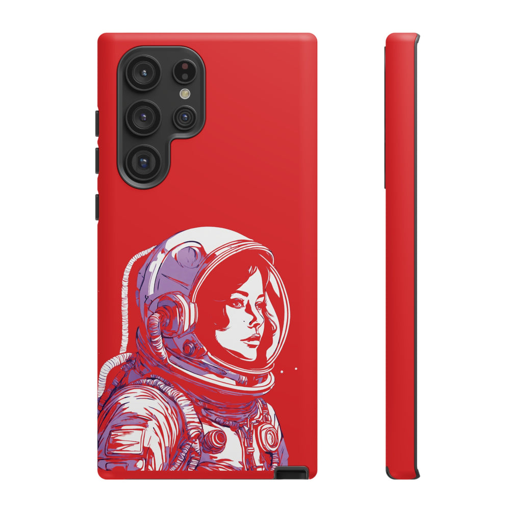 Duotone SpaceGirl SpaceArt Tough Samsung Galaxy Mobile Cases