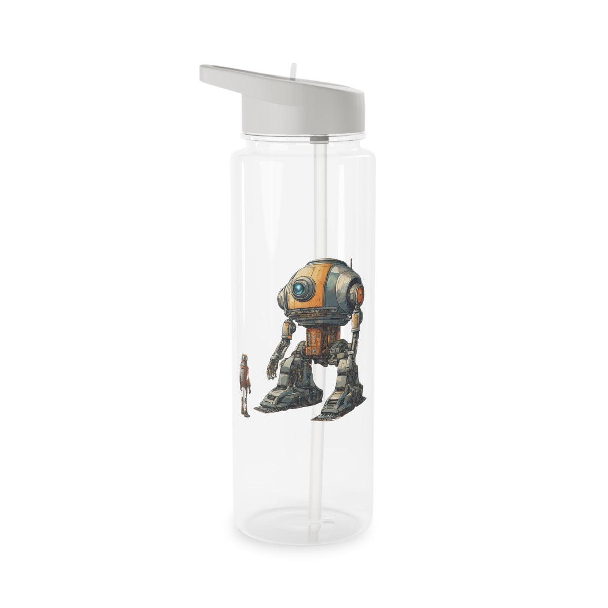 Art Robot Water Bottle Look at Me Tritan Bottle WeLoveSciFi