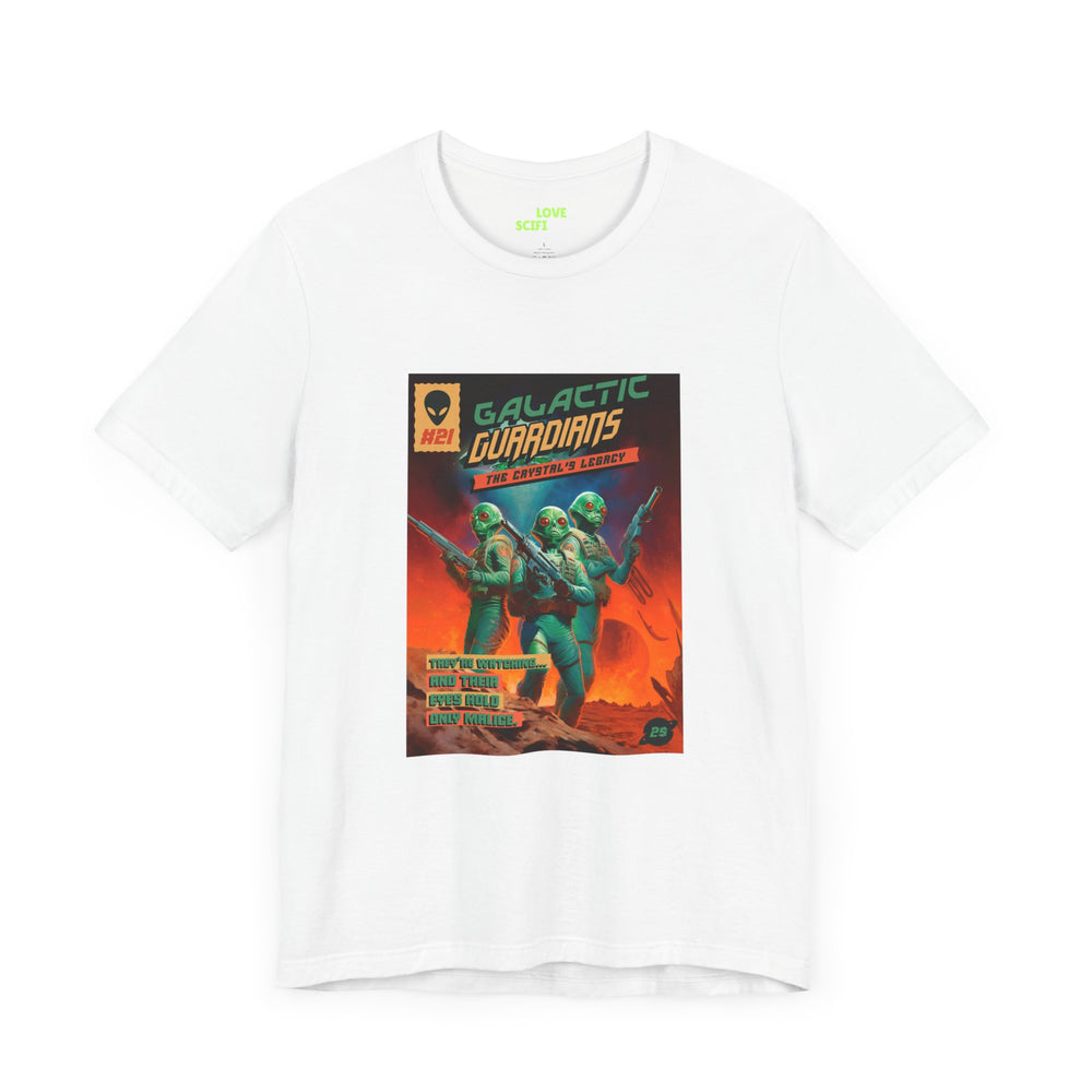 Galactic Guardians Retro Sci-Fi T-Shirt-welovescifi.net