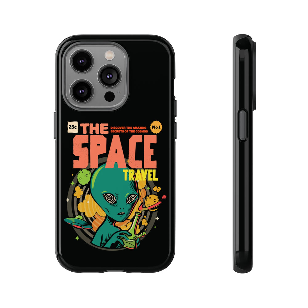 Sci-Fi Phone Case | Space Travel Comic UFO iPhone Cover