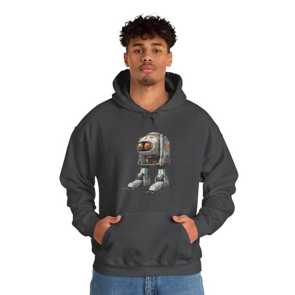 Hello Rusty Robot Spaceart Sci-Fi Hoodie-welovescifi.net