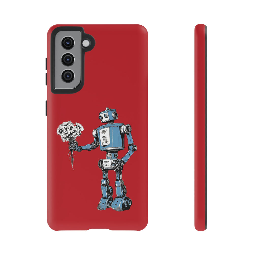 Maybe Baby Robot SpaceArt Tough Samsung Galaxy Mobile Cases