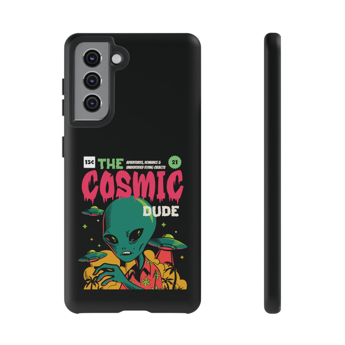 Retro Comic UFO Samsung Galaxy Cases